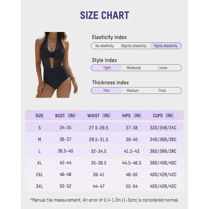 Luxe Tummy Control Badpak