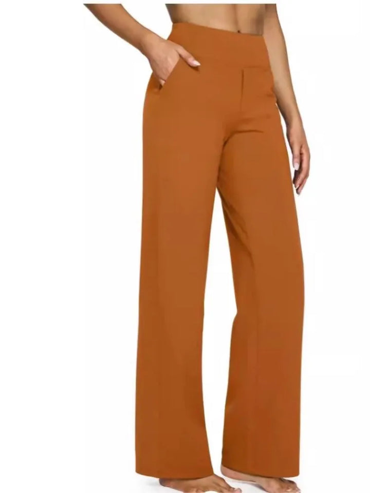 Dames Palazzo Broek | Hoge Taille & Comfortabele Wijde Pijpen