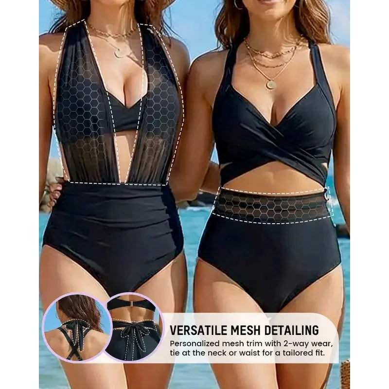 Luxe Tummy Control Badpak
