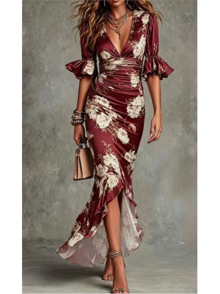 Zone Floral Maxi Dress