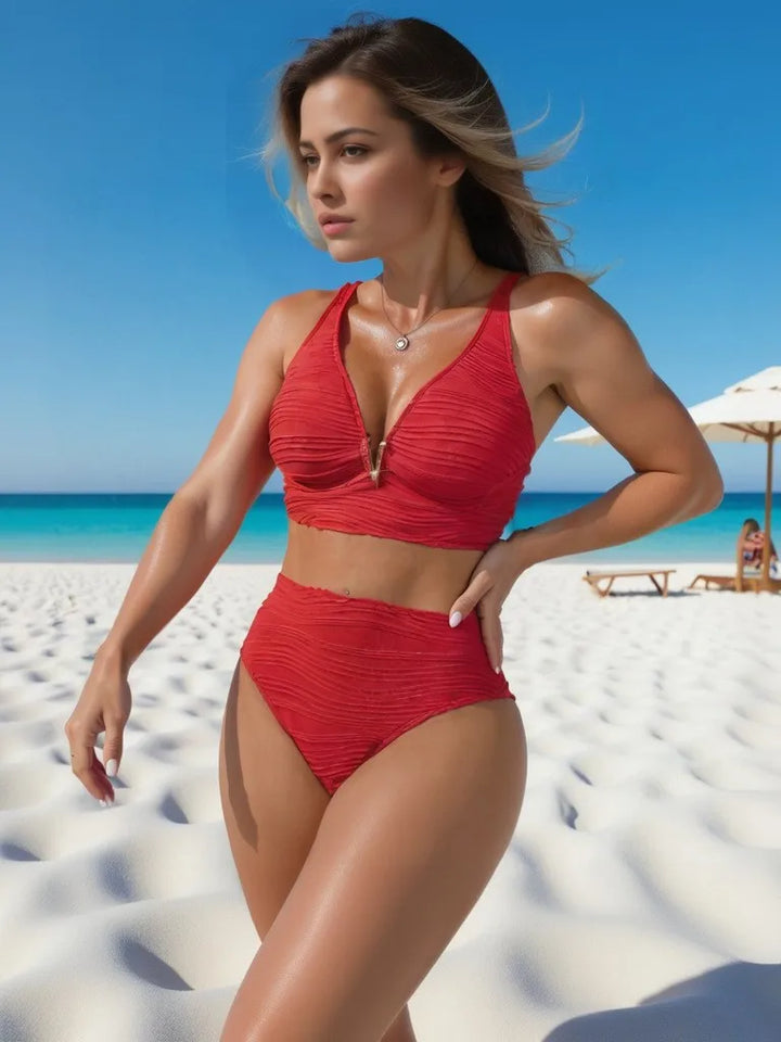Luxe High-Waist Bikini Set