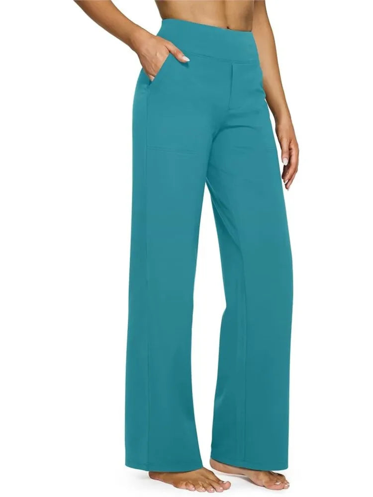 Dames Palazzo Broek | Hoge Taille & Comfortabele Wijde Pijpen