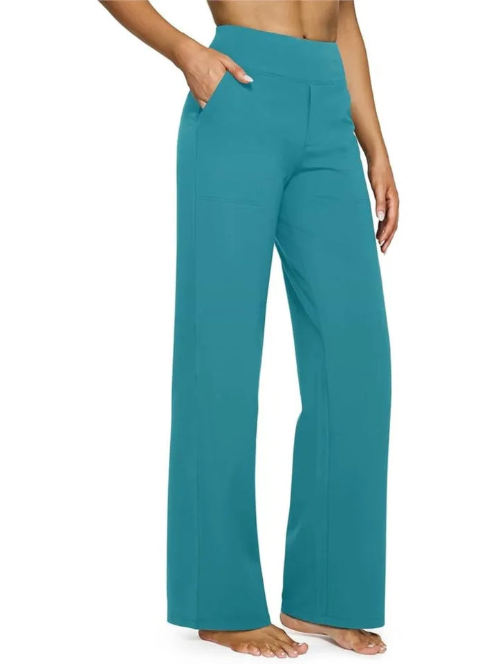 Dames Palazzo Broek | Hoge Taille & Comfortabele Wijde Pijpen