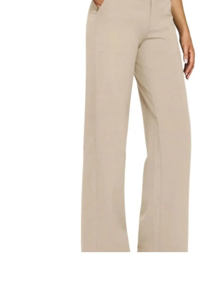 Dames Palazzo Broek | Hoge Taille & Comfortabele Wijde Pijpen