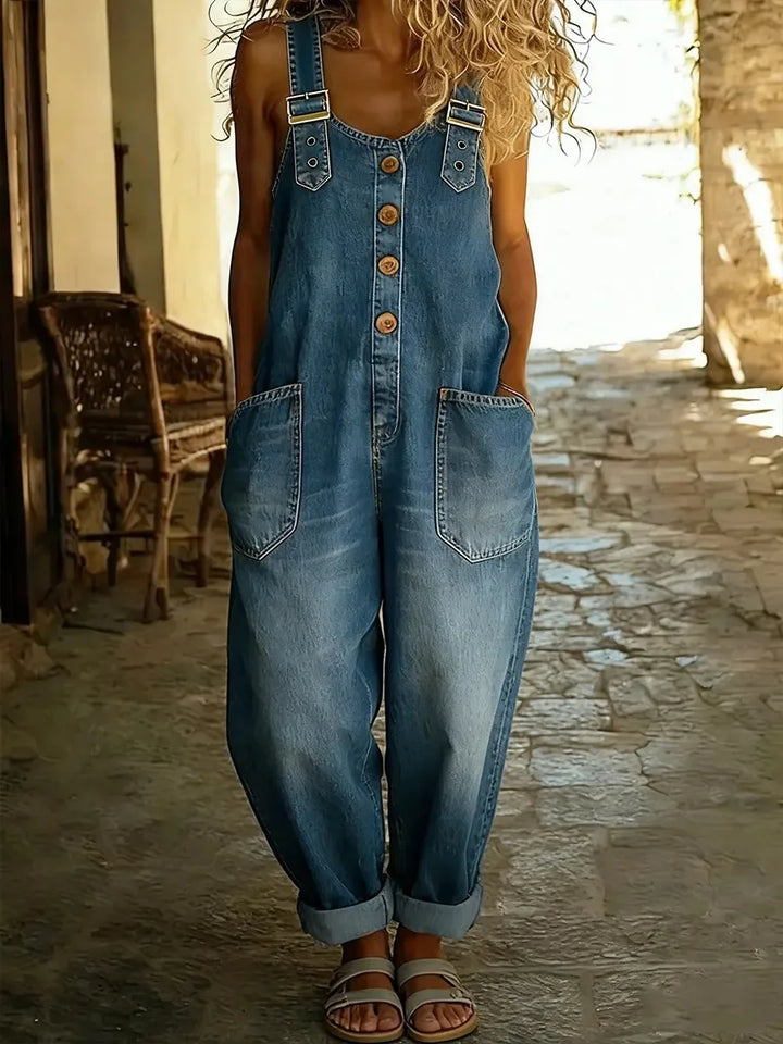 Luna Denim Jumpsuit
