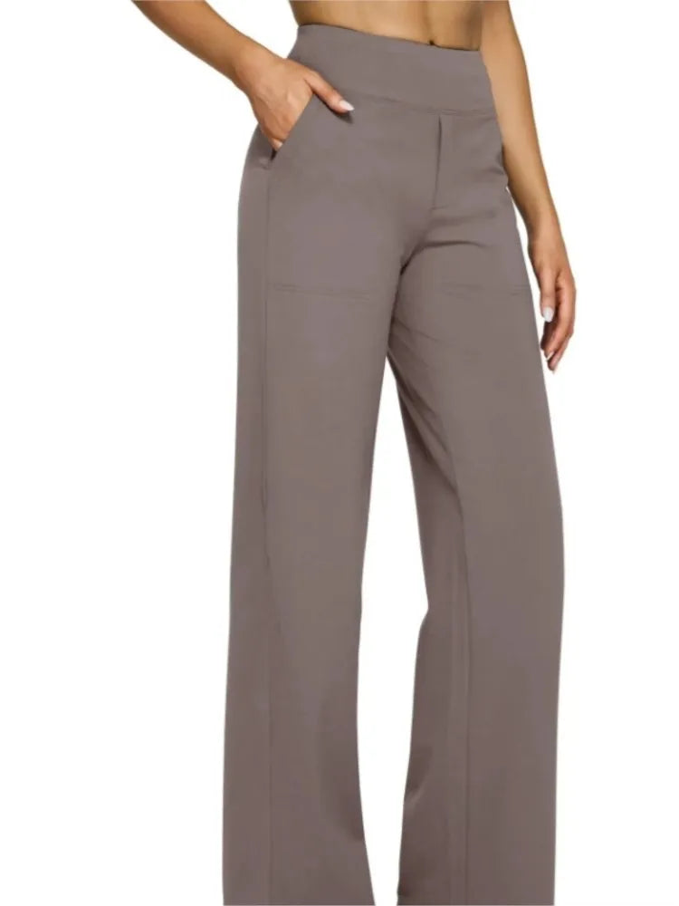 Dames Palazzo Broek | Hoge Taille & Comfortabele Wijde Pijpen