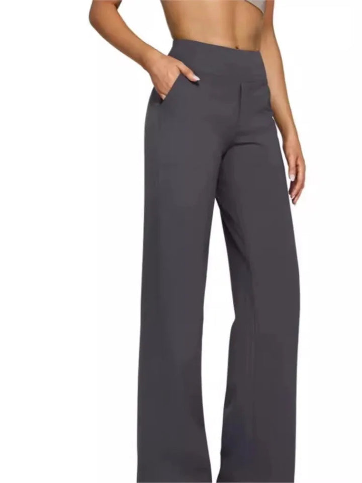 Dames Palazzo Broek | Hoge Taille & Comfortabele Wijde Pijpen