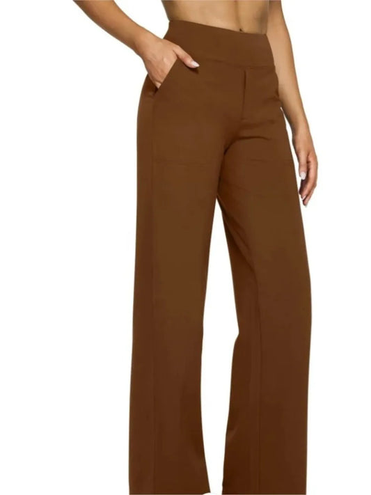 Dames Palazzo Broek | Hoge Taille & Comfortabele Wijde Pijpen