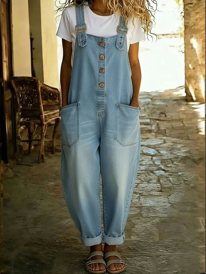 Luna Denim Jumpsuit