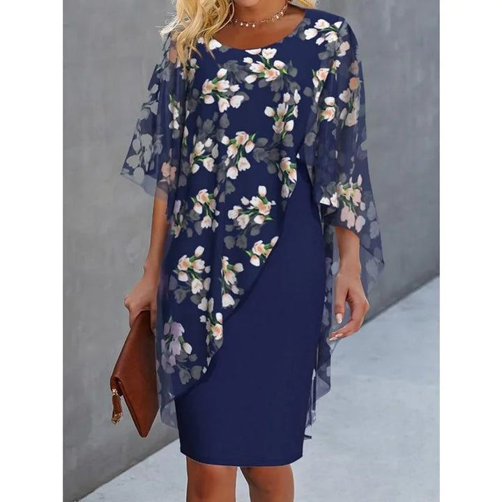 Elegante Bloemenjurk voor Dames | Comfortabele 2-Delige Set